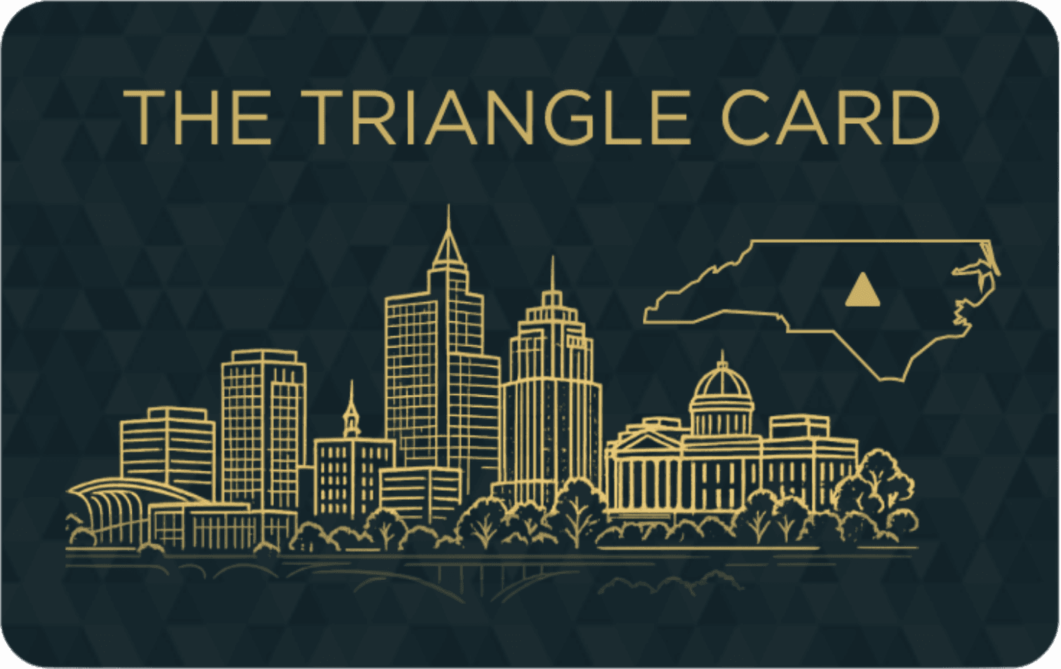 The Triangle Card — front